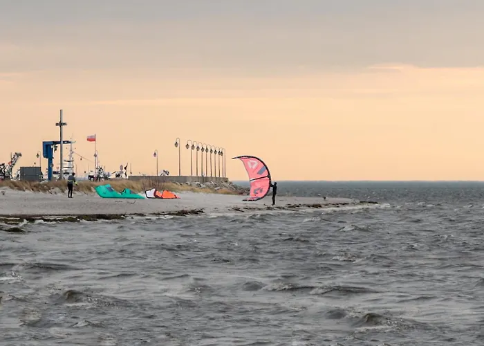 Lägenhet Komandorski Przy Aquaparku *